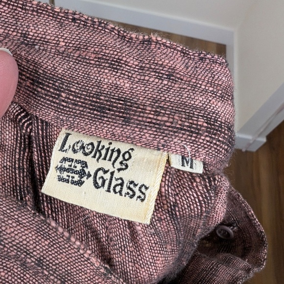 70s Looking Glass Knit Culottes Capri’s Wide Leg High Waisted Striped Oversized - Picture 5 of 10